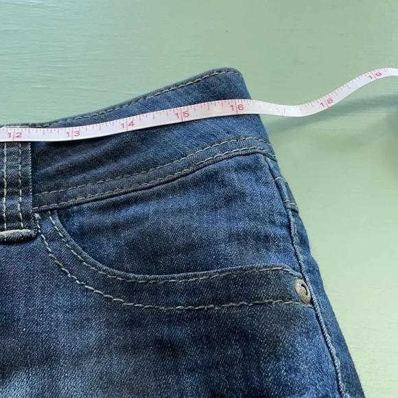 Bongo Jean shorts Juniors size 9 Frayed hem Retro - Picture 6 of 8